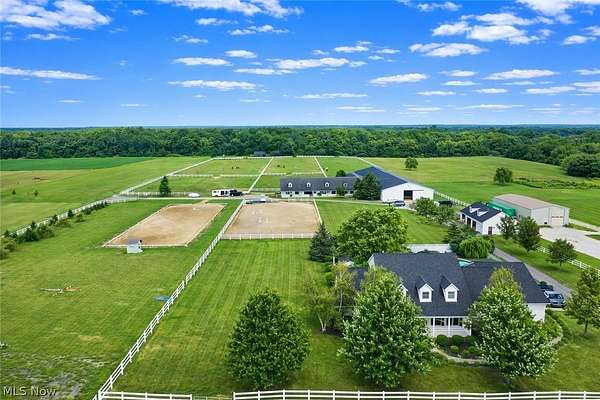 18.6 Acres of Land with Home for Sale in Columbia Station, Ohio