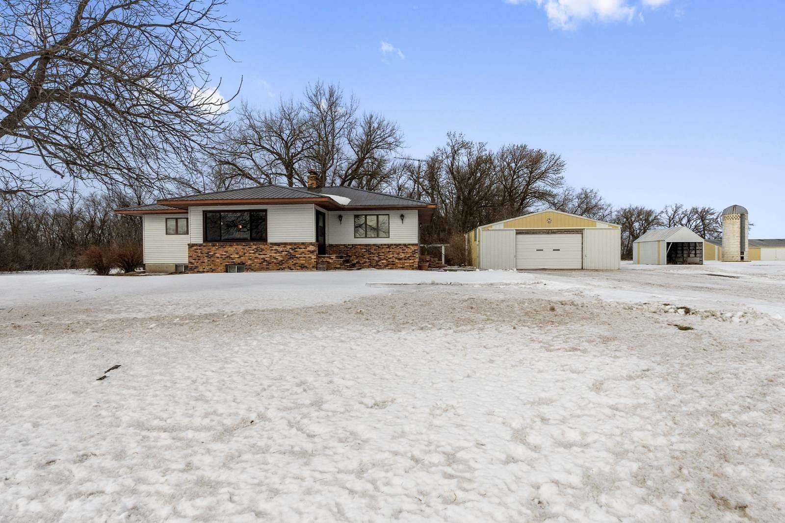 16 Acres of Land with Home for Sale in Wheaton, Minnesota