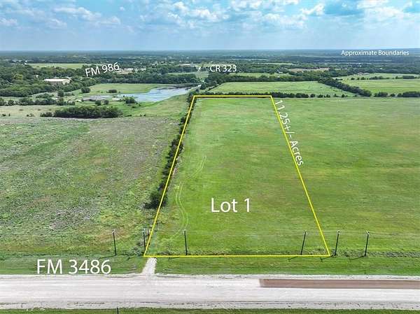 11.3 Acres of Land for Sale in Terrell, Texas