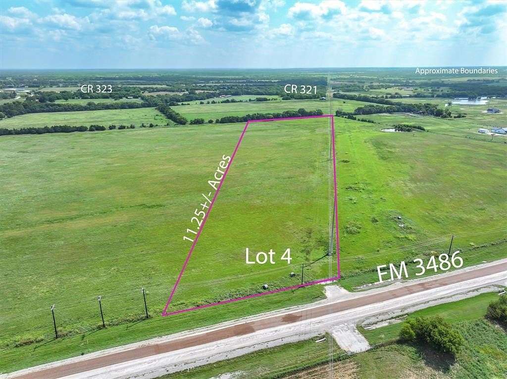 11.3 Acres of Land for Sale in Terrell, Texas