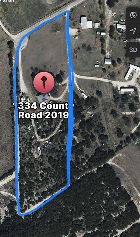 6 Acres of Land with Home for Sale in Glen Rose, Texas