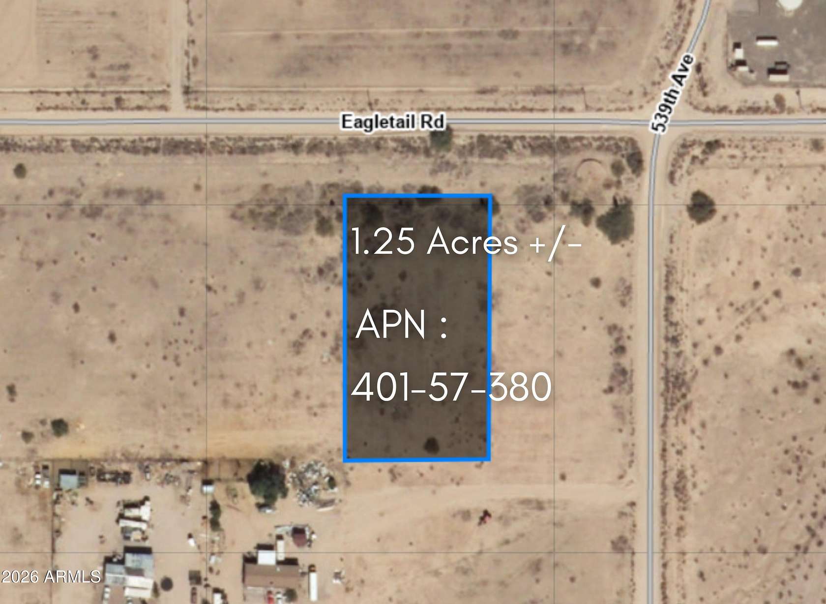 1.26 Acres of Residential Land for Sale in Tonopah, Arizona