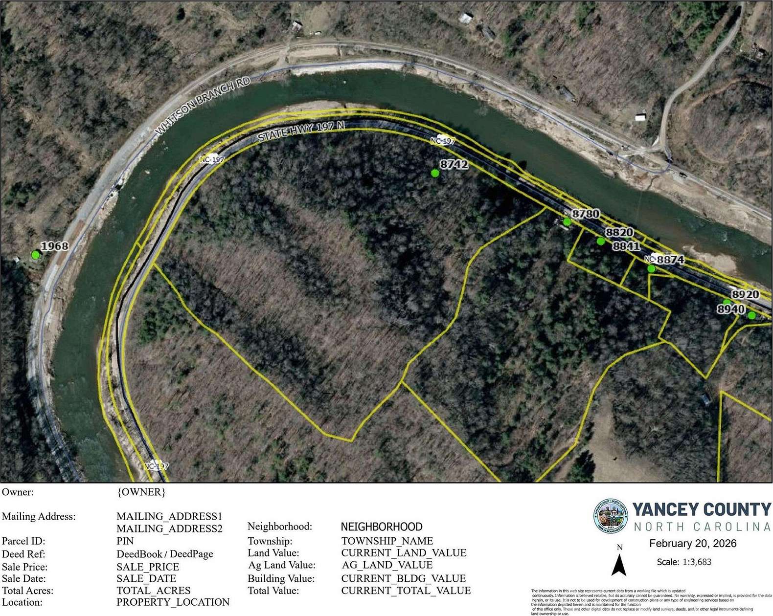 33.3 Acres of Recreational Land for Sale in Green Mountain, North Carolina