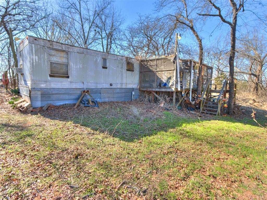 2.54 Acres of Land with Home for Sale in Wellston, Oklahoma