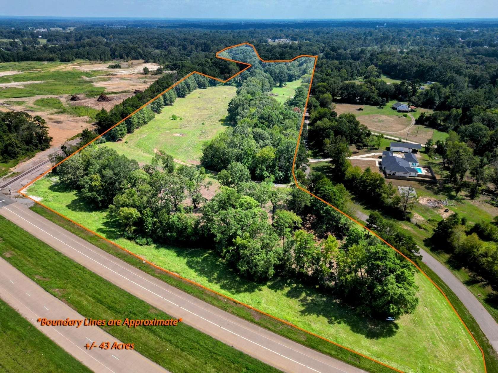 43.9 Acres of Mixed-Use Land for Sale in Carthage, Texas