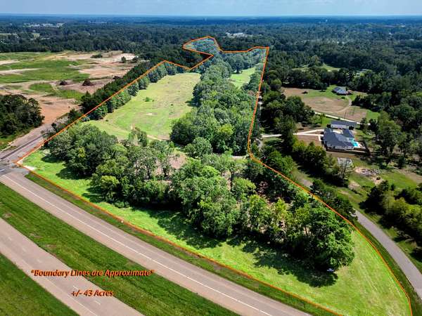 43.9 Acres of Mixed-Use Land for Sale in Carthage, Texas