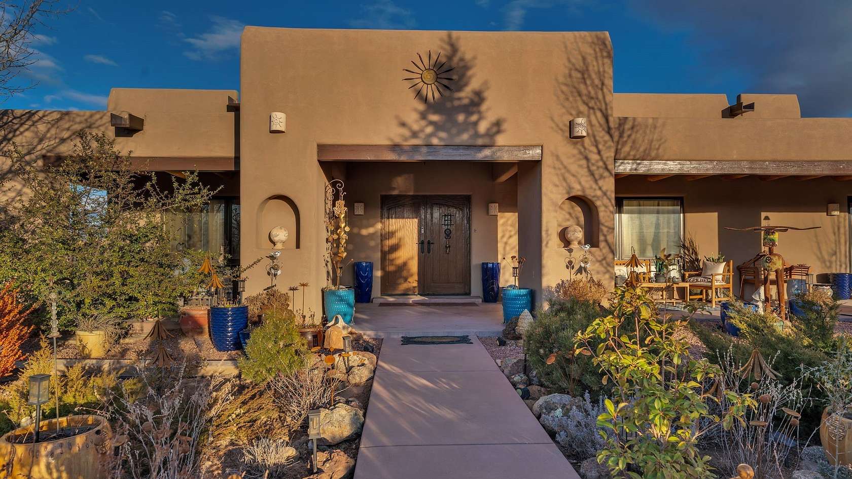 2.5 Acres of Land with Home for Sale in Santa Fe, New Mexico