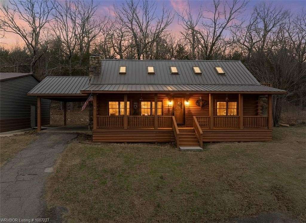 8.77 Acres of Land with Home for Sale in Natural Dam, Arkansas