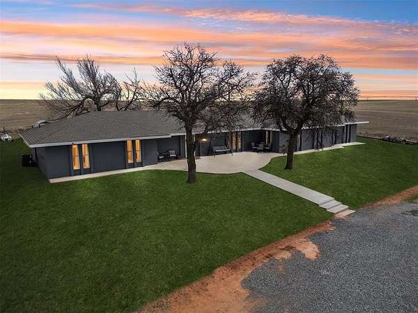 1.65 Acres of Land with Home for Sale in Fort Cobb, Oklahoma