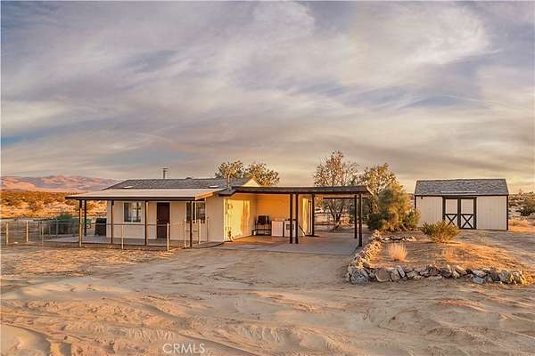 5 Acres of Land with Home for Sale in Twentynine Palms, California