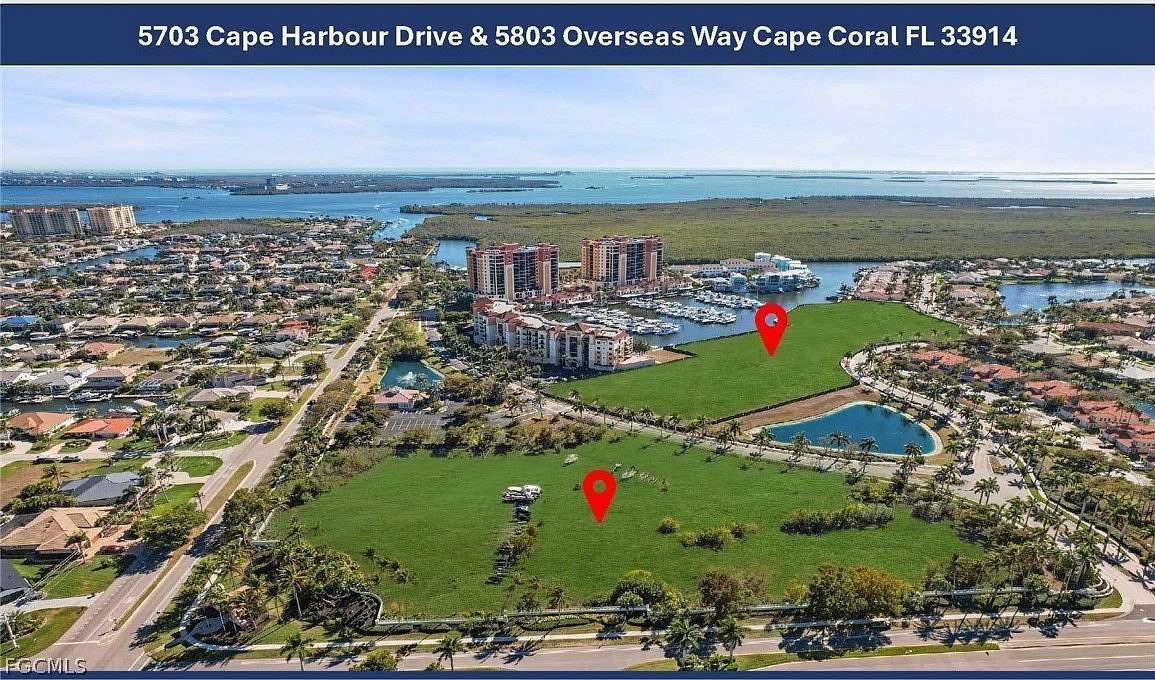 14.7 Acres of Commercial Land for Sale in Cape Coral, Florida