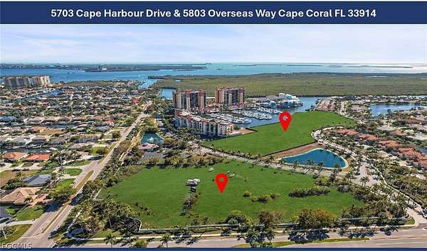 14.7 Acres of Commercial Land for Sale in Cape Coral, Florida