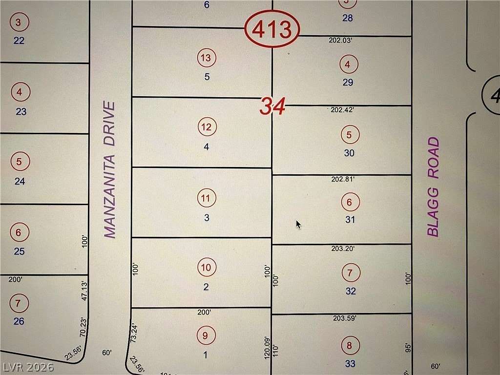 0.5 Acres of Residential Land for Sale in Pahrump, Nevada