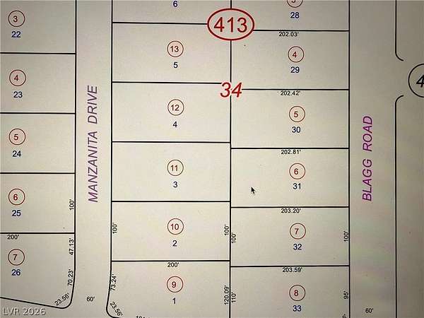 0.5 Acres of Residential Land for Sale in Pahrump, Nevada