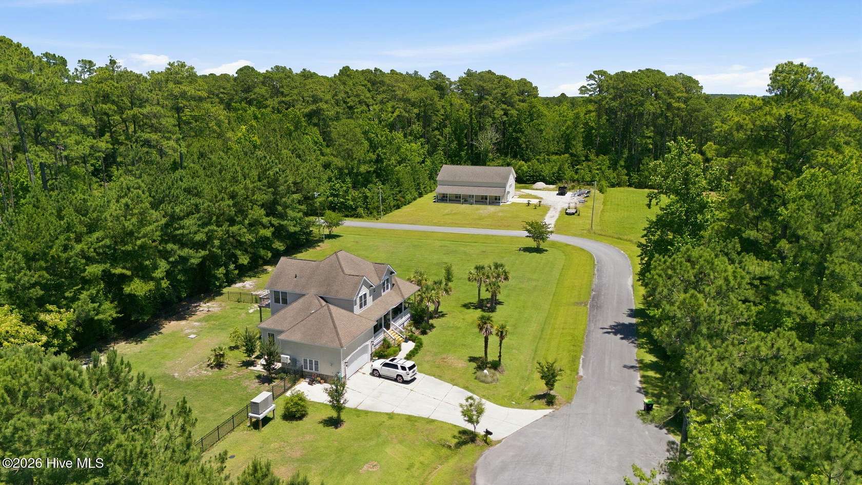 3.45 Acres of Land with Home for Sale in Beaufort, North Carolina