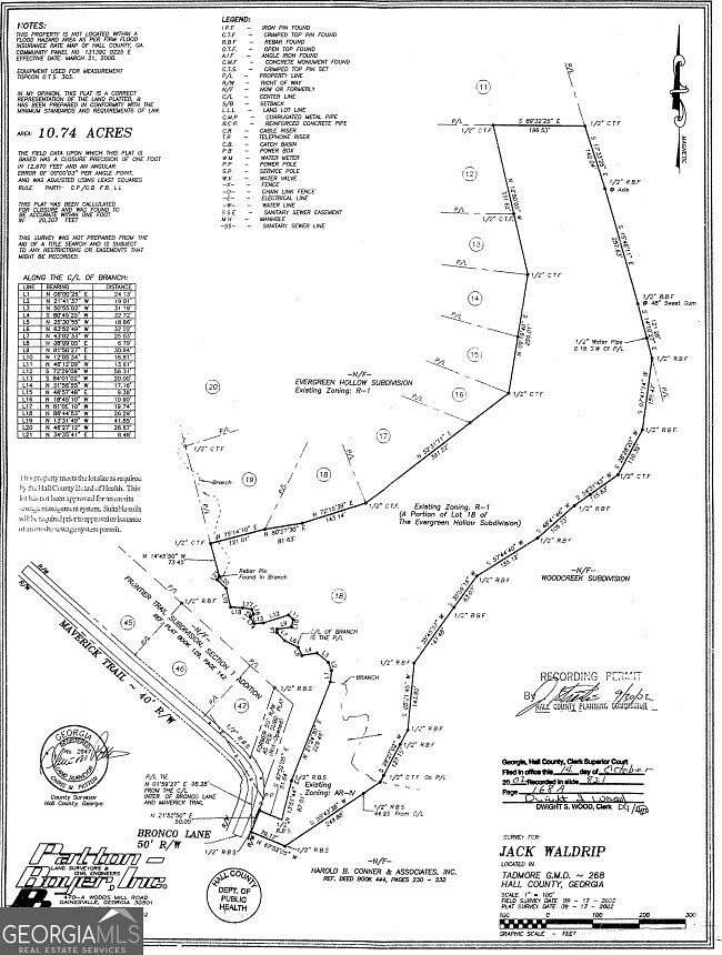 10.7 Acres of Land for Sale in Gainesville, Georgia
