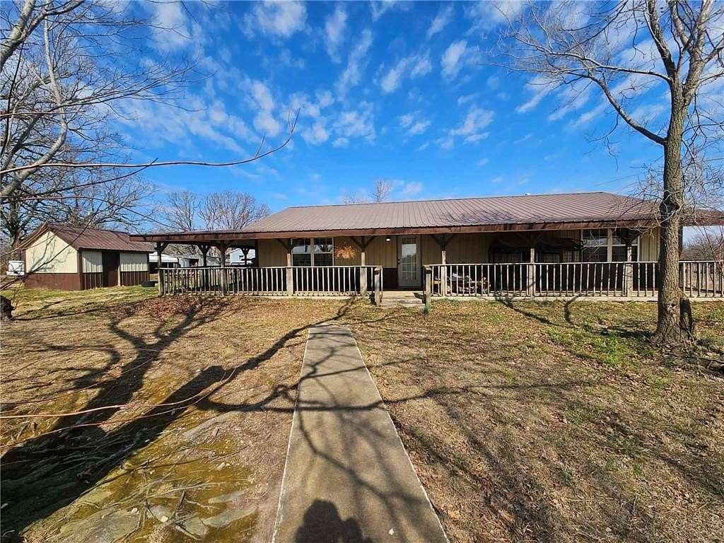 20.2 Acres of Agricultural Land with Home for Sale in Colcord, Oklahoma