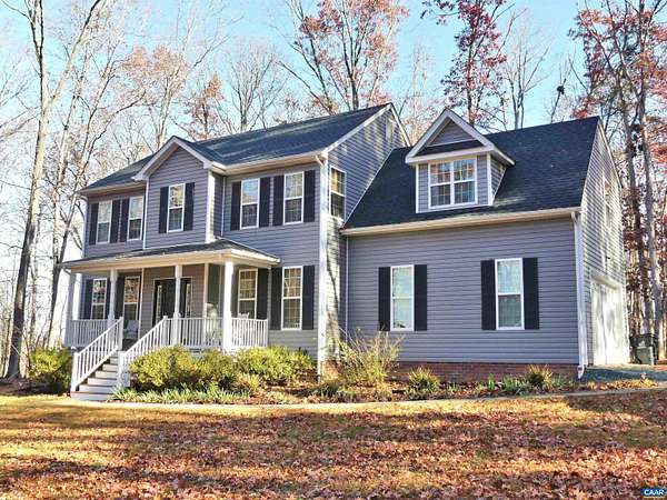 3 Acres of Land with Home for Sale in Keswick, Virginia