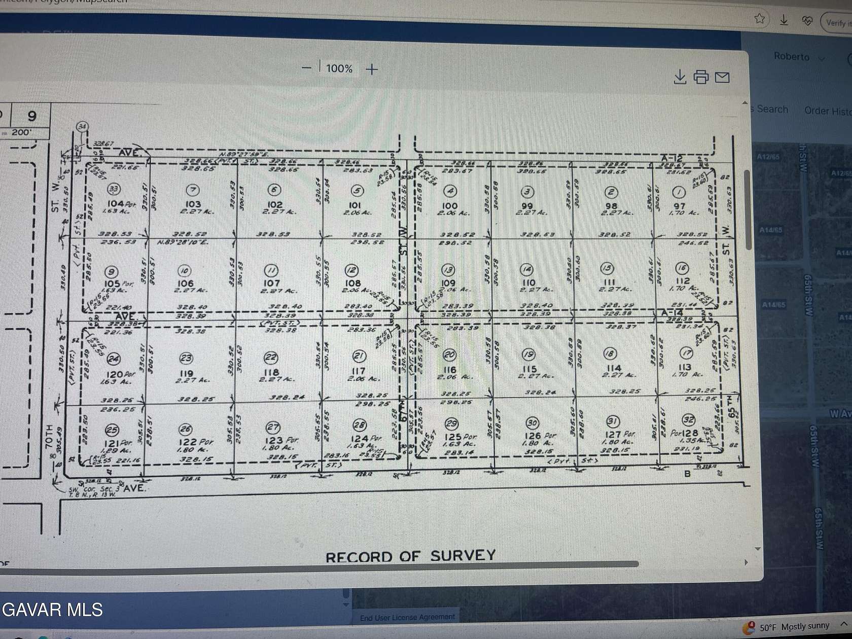 2.12 Acres of Residential Land for Sale in Lancaster, California