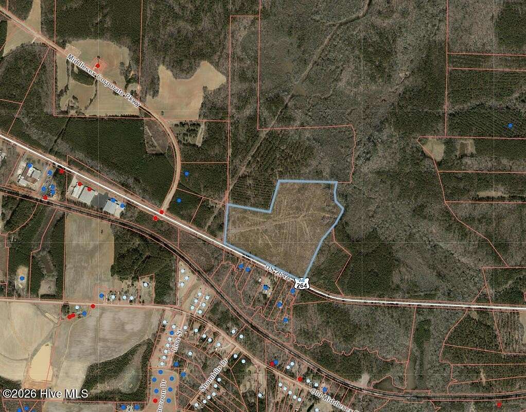 45.4 Acres of Land for Sale in Middlesex, North Carolina