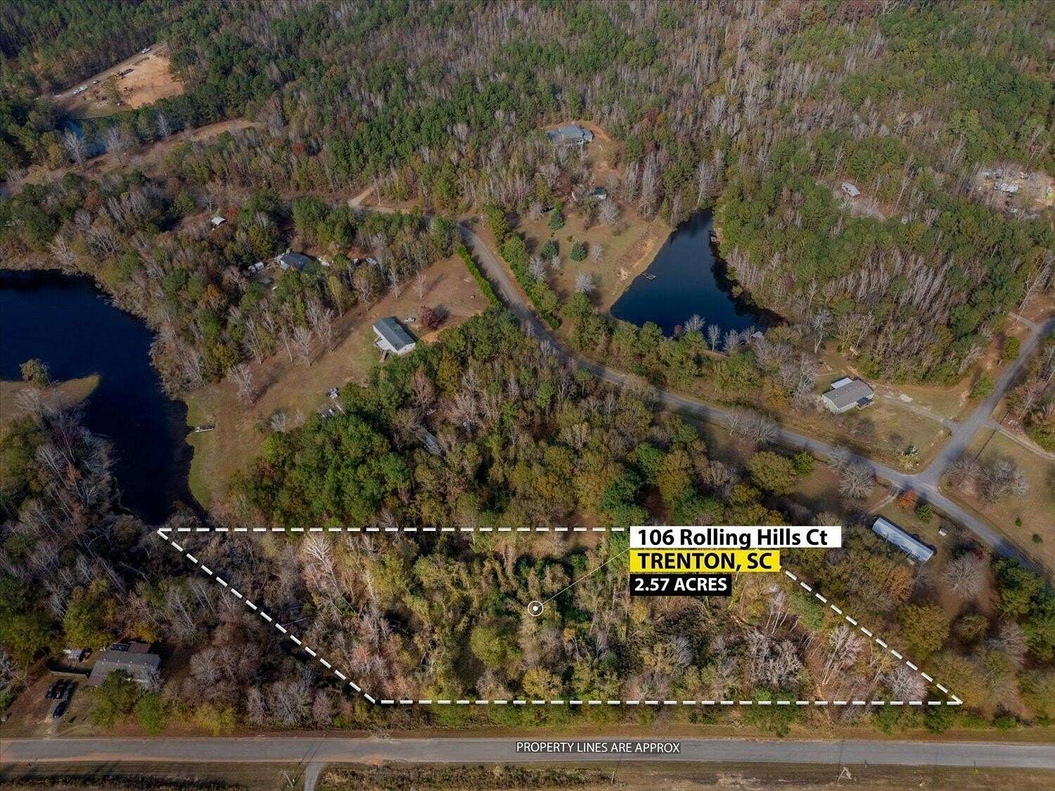 2.57 Acres of Residential Land for Sale in Trenton, South Carolina