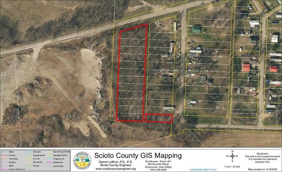 1.7 Acres of Residential Land for Sale in Lucasville, Ohio