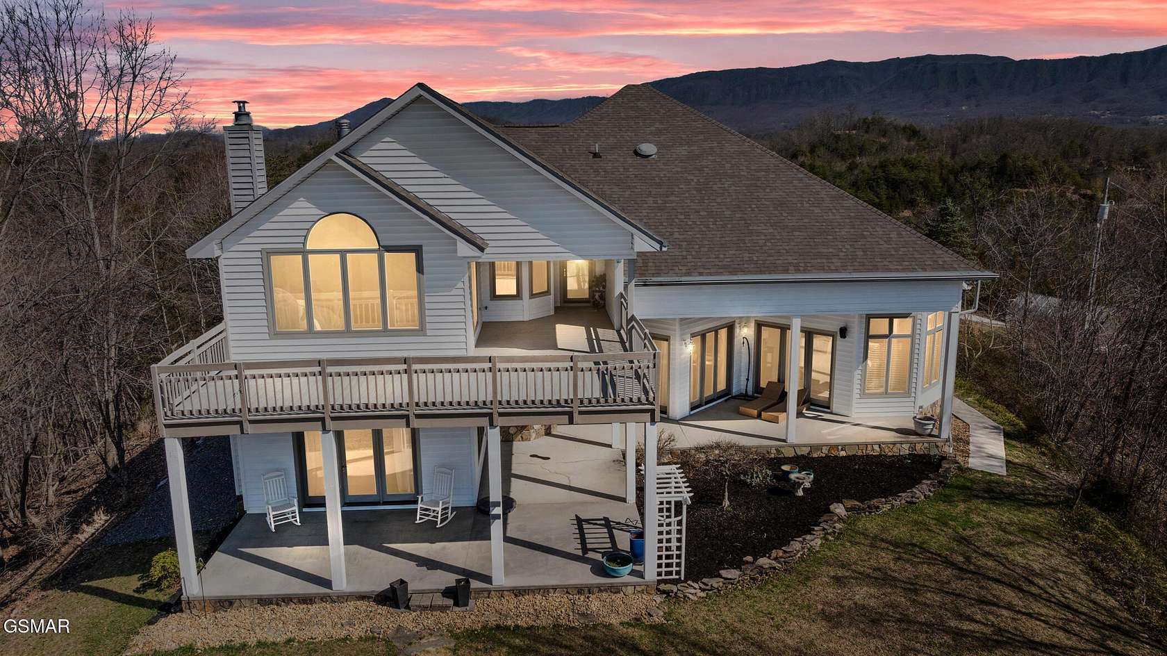 5.17 Acres of Land with Home for Sale in Dandridge, Tennessee