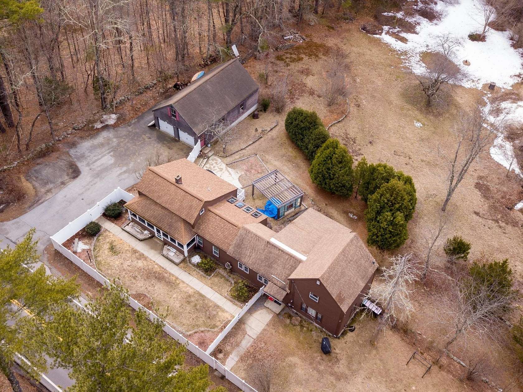 2 Acres of Land with Home for Sale in Brookline, New Hampshire