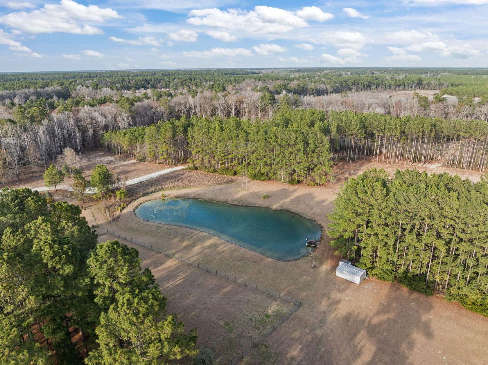 5.34 Acres of Land with Home for Sale in Cross, South Carolina