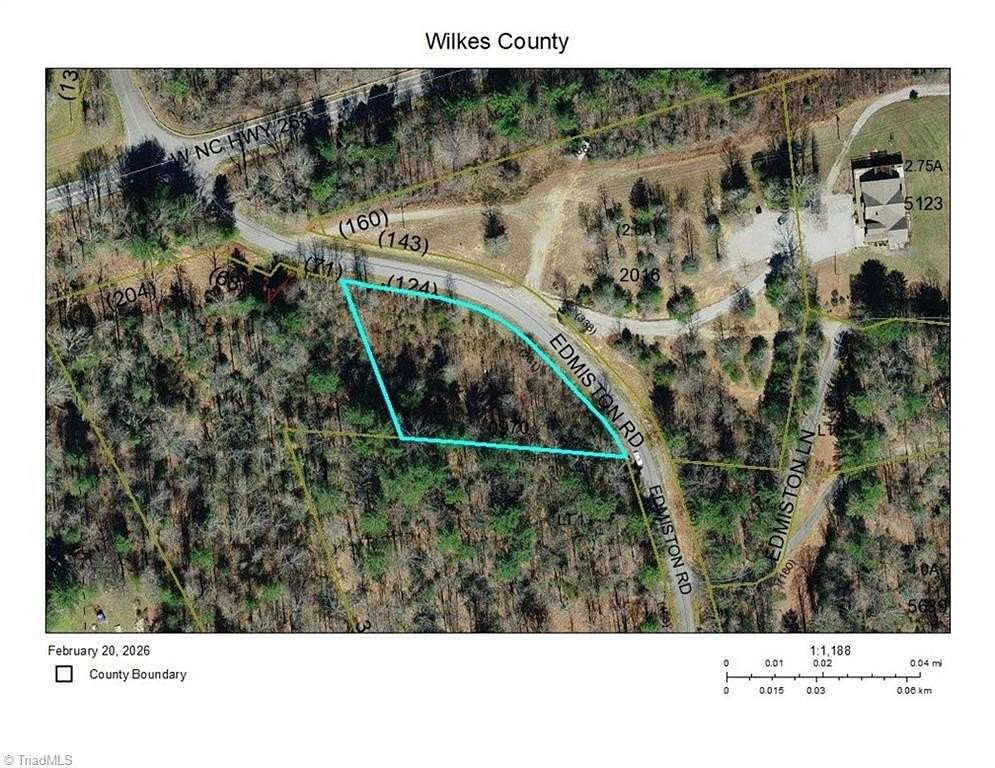 0.93 Acres of Residential Land for Sale in Boomer, North Carolina
