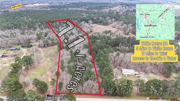 7.1 Acres of Residential Land for Sale in Troup, Texas
