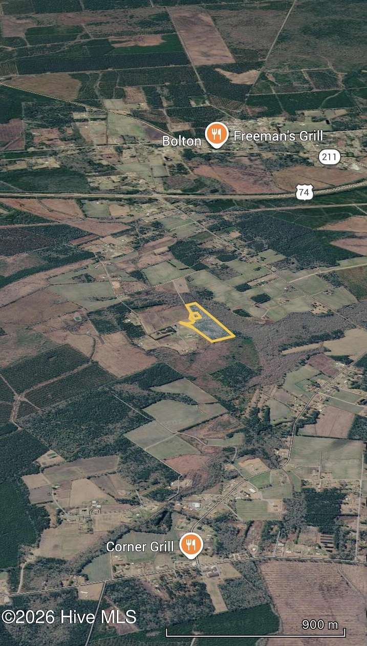 13.4 Acres of Recreational & Residential Land for Sale in Bolton, North Carolina