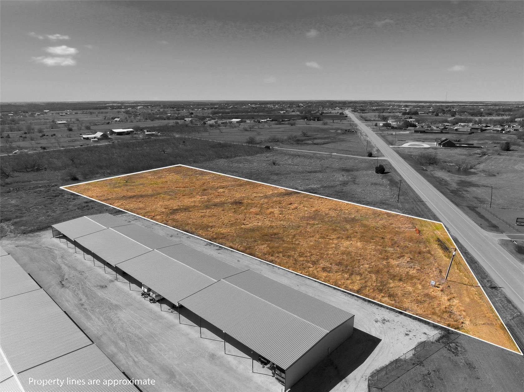 5.3 Acres of Commercial Land for Sale in China Spring, Texas