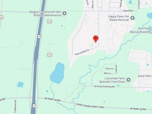 1.57 Acres of Land with Home for Sale in Anna, Texas