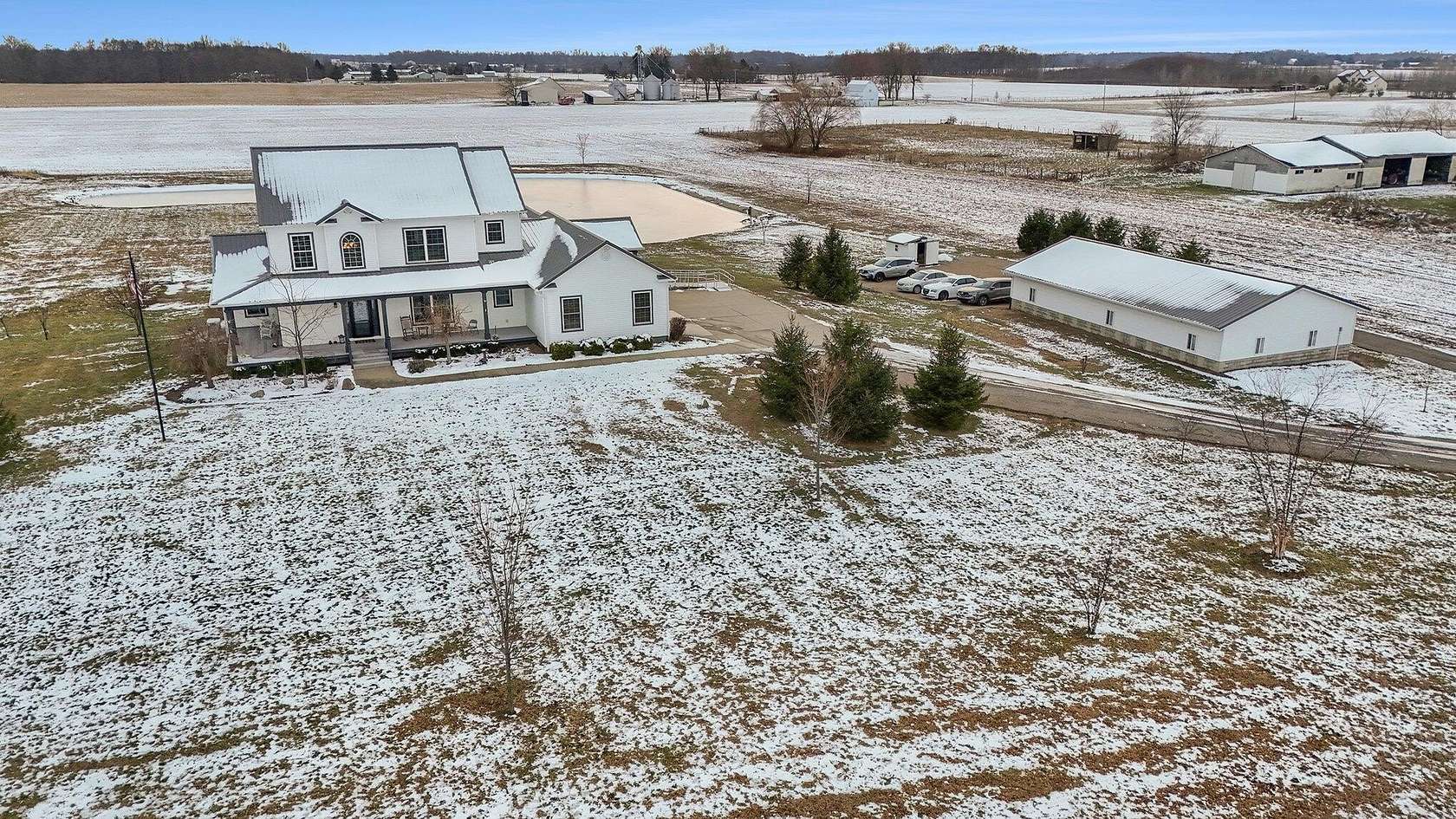 11 Acres of Land with Home for Sale in Croton, Ohio