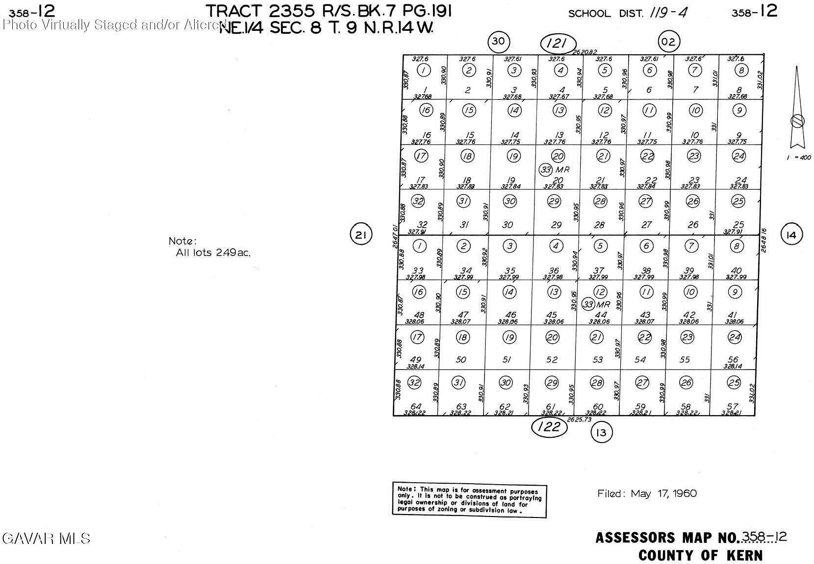 Land for Sale in Rosamond, California