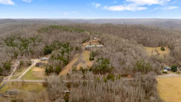 34 Acres of Agricultural Land with Home for Sale in Linden, Tennessee