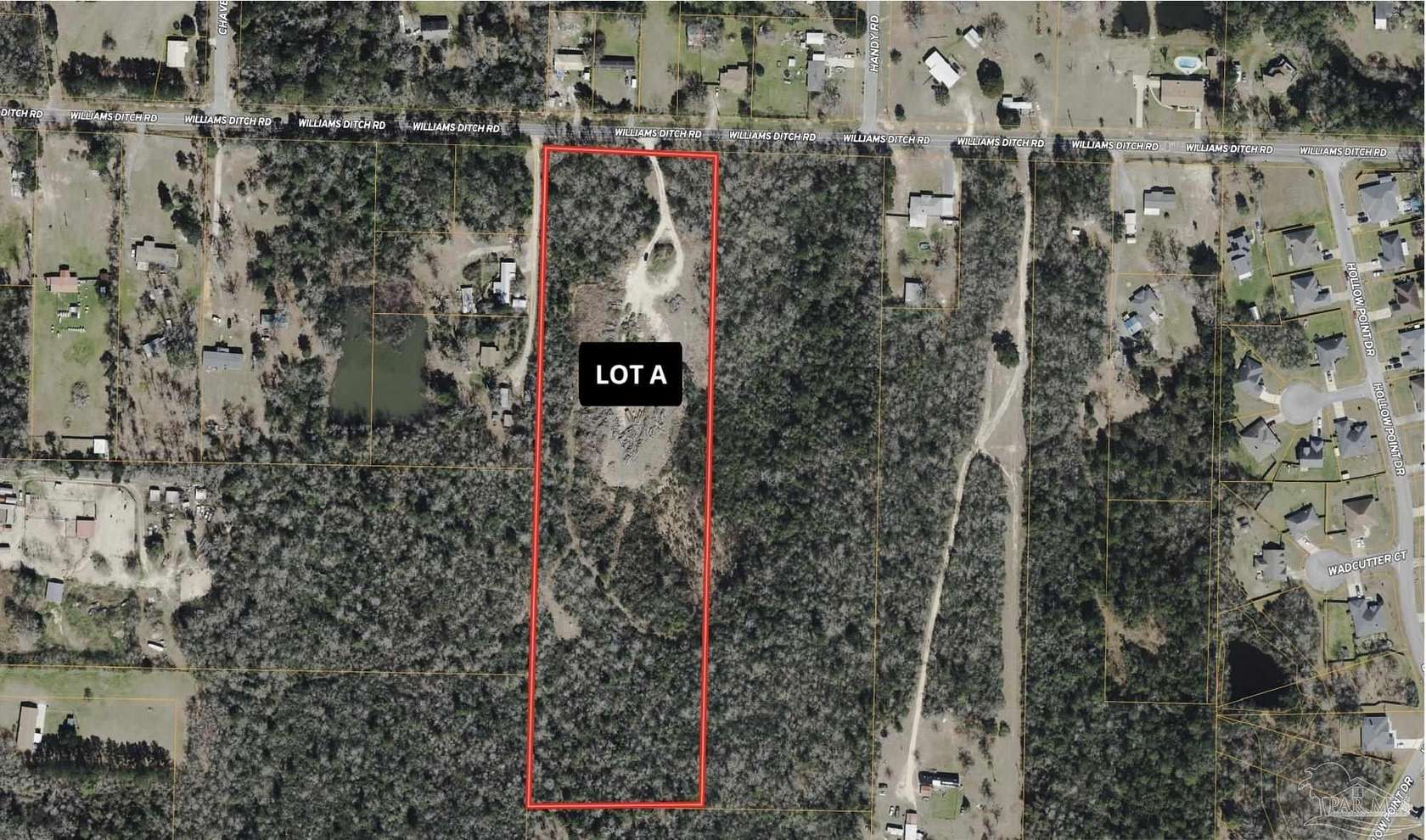 9.45 Acres of Residential Land for Sale in Cantonment, Florida