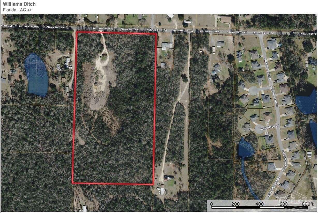 19 Acres of Land for Sale in Cantonment, Florida
