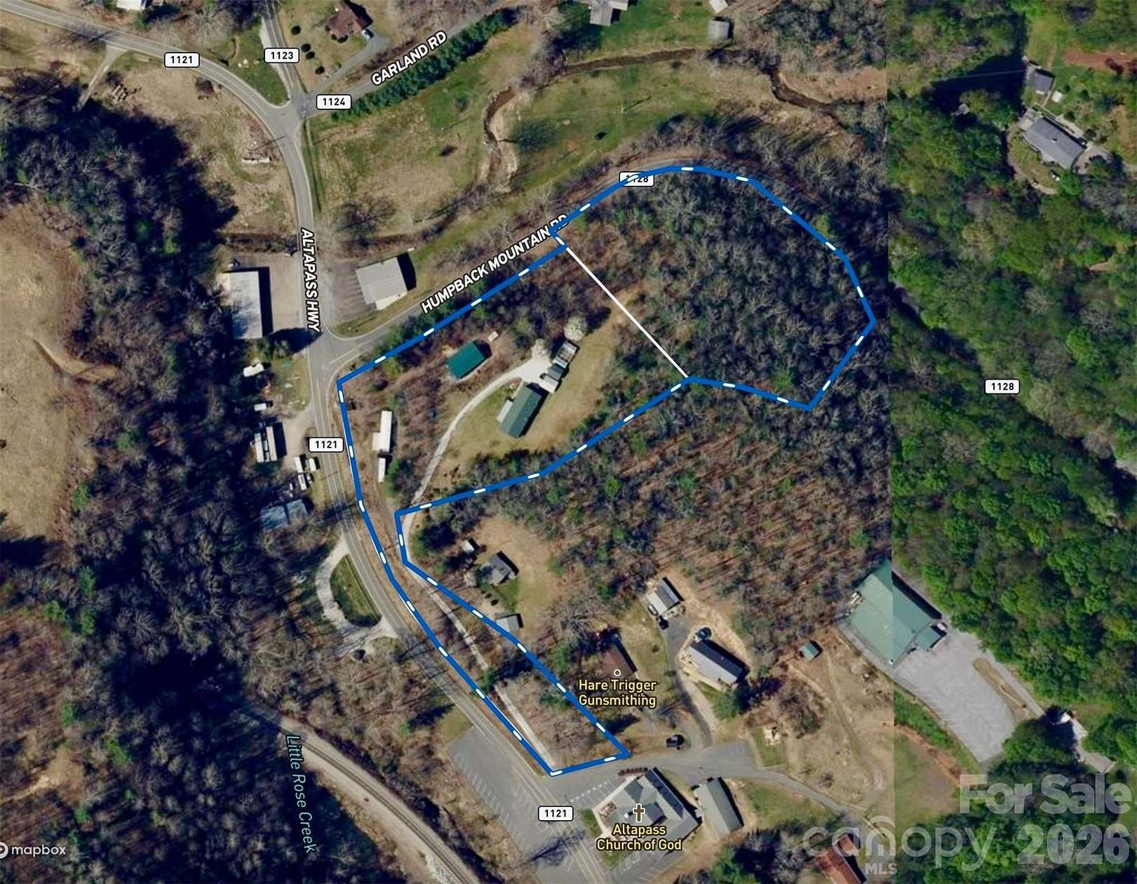 6 Acres of Land with Home for Sale in Spruce Pine, North Carolina