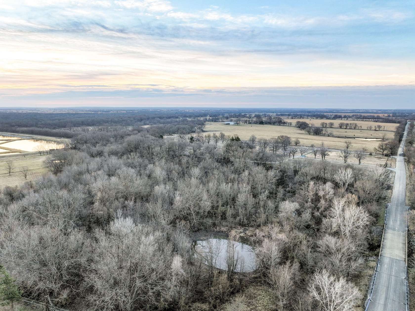 8.53 Acres of Recreational Land for Sale in Mounds, Oklahoma