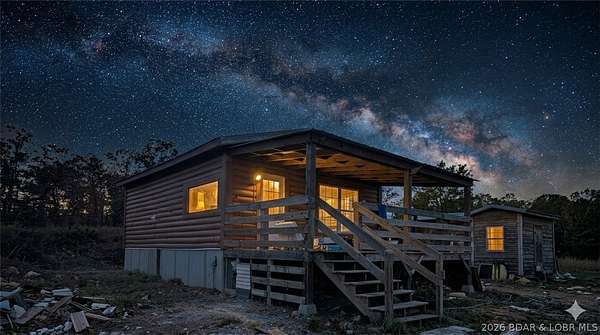 3 Acres of Land with Home for Sale in Sunrise Beach, Missouri