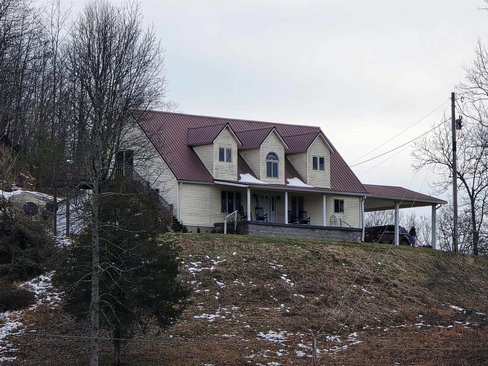 4.6 Acres of Land with Home for Sale in Pedro, Ohio