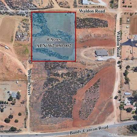 4 Acres of Residential Land for Sale in Menifee, California