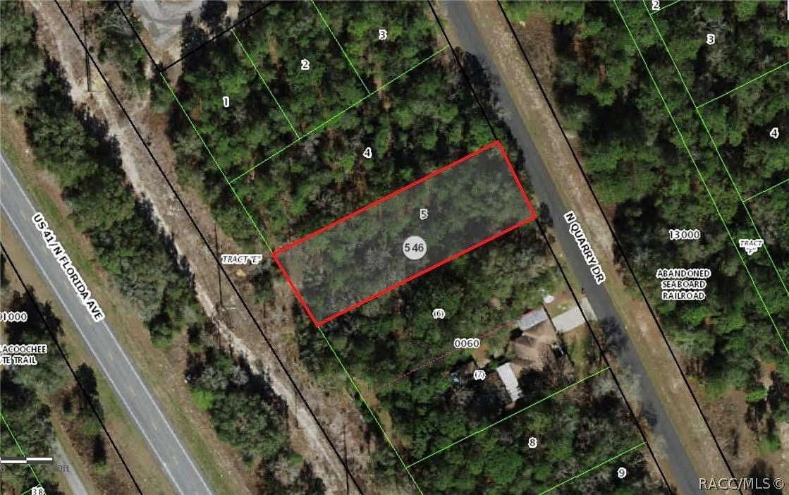 0.44 Acres of Residential Land for Sale in Dunnellon, Florida