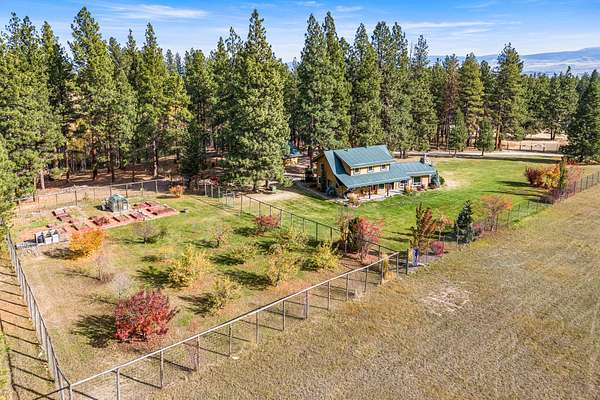 10.3 Acres of Land with Home for Sale in Victor, Montana