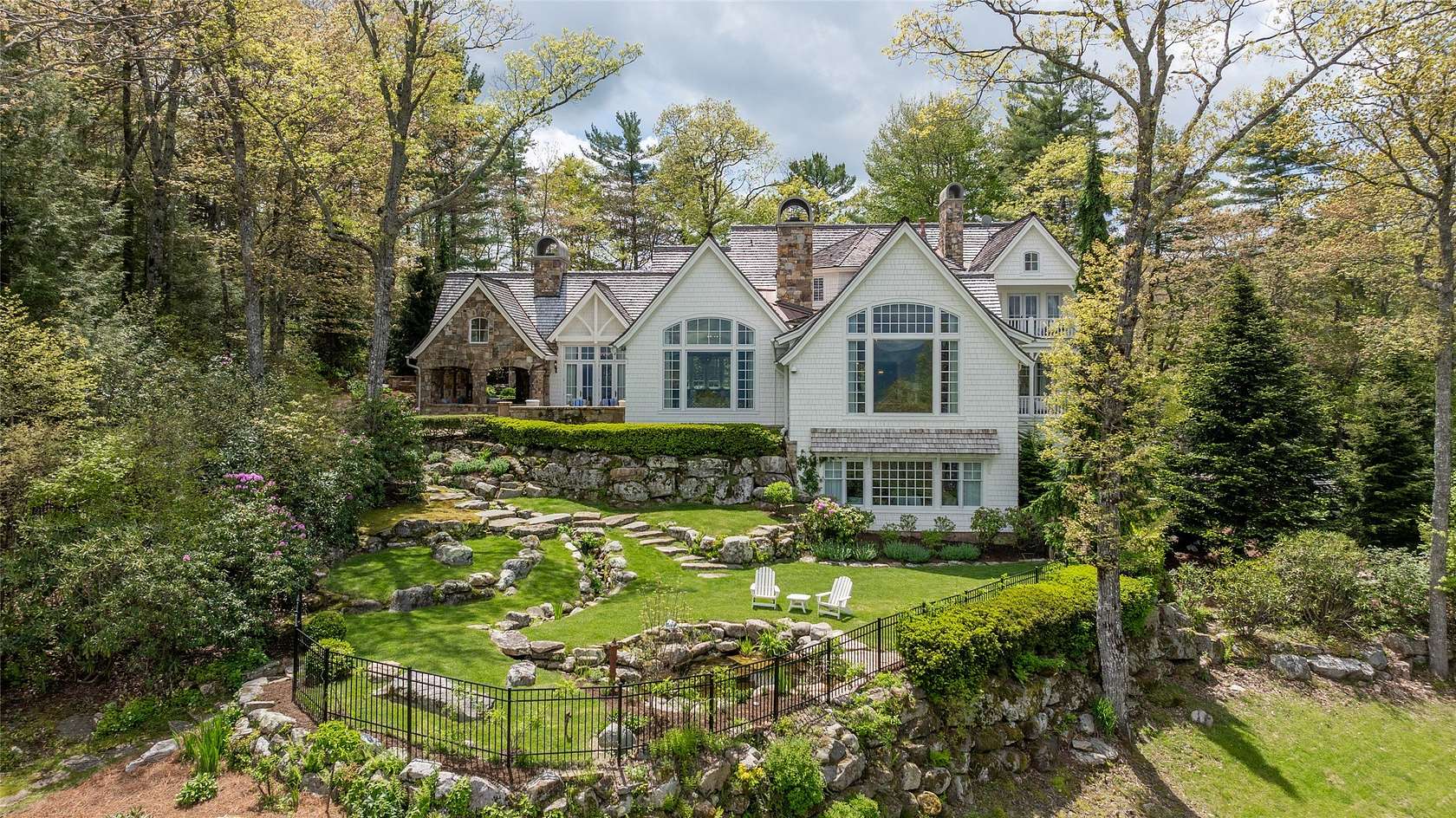 3.6 Acres of Land with Home for Sale in Highlands, North Carolina