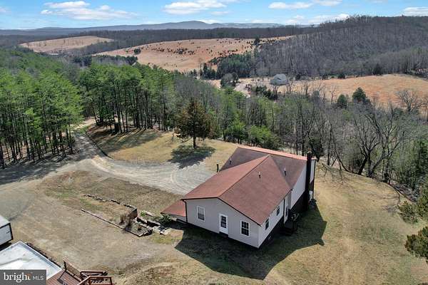 88.3 Acres of Agricultural Land with Home for Sale in Keyser, West Virginia