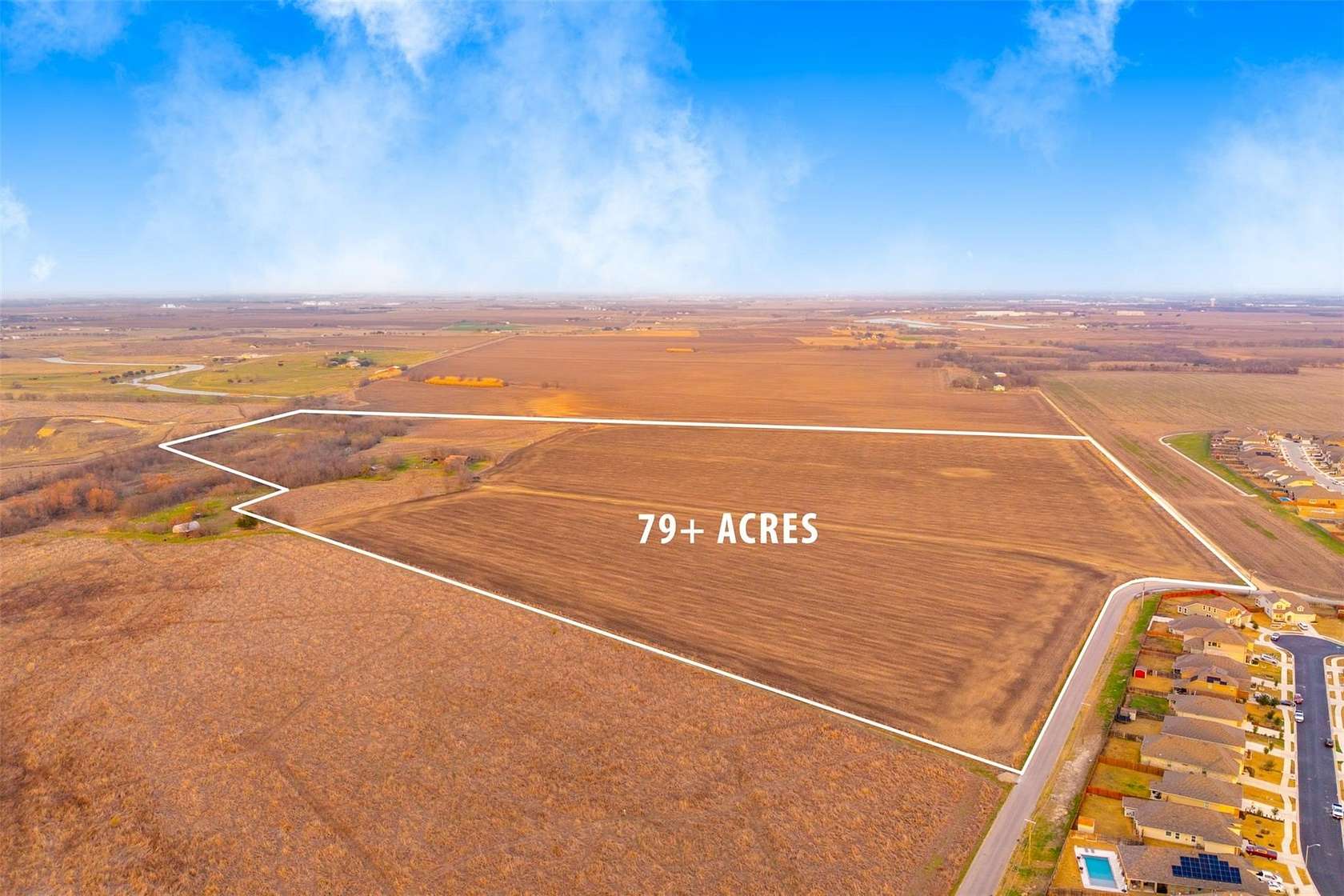 79.1 Acres of Agricultural & Residential Land for Sale in Hutto, Texas