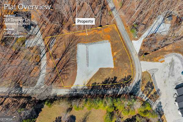 0.97 Acres of Land for Sale in Hartwell, Georgia